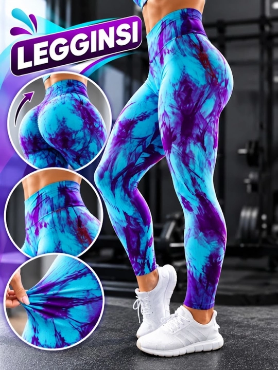 Ayollar sport legginslari sport lasinasi, fitnes va yo`ga uchun - 