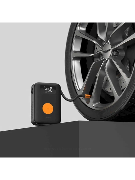 Avtomobil shinasi uchun portativ elektr nasos WiWU Wi-Ai003, simsiz