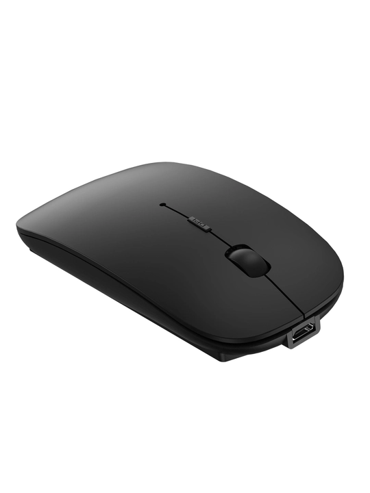 Simsiz sichqoncha WiWU WM101-C, Bluetooth va 2.4G, Type-C, 1600 DPI