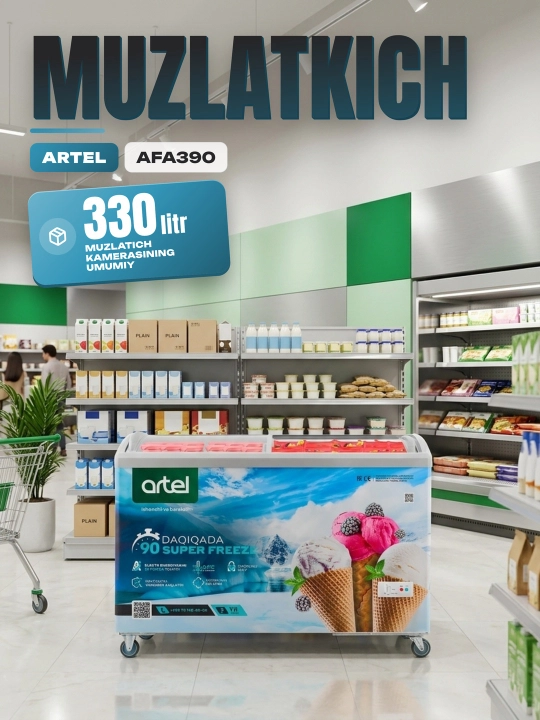 ARTEL ART-AFA390 muzlatgichi