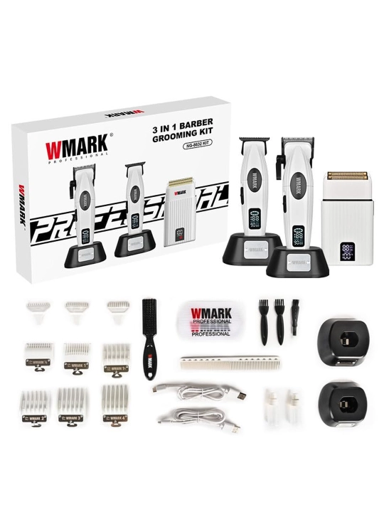 WMARK dan professional sartaroshlar uchun professional 4 ta 1 ta soch turmaklash to'plami