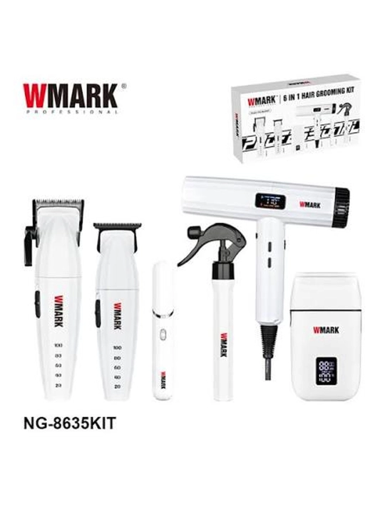 WMARK dan professional sartaroshlar uchun professional 4 ta 1 ta soch turmaklash to'plami