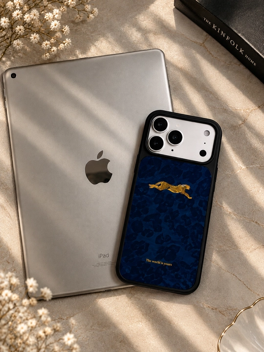 IPhone uchun leopard chexol - zamonaviy dizayn, yumshoq - 