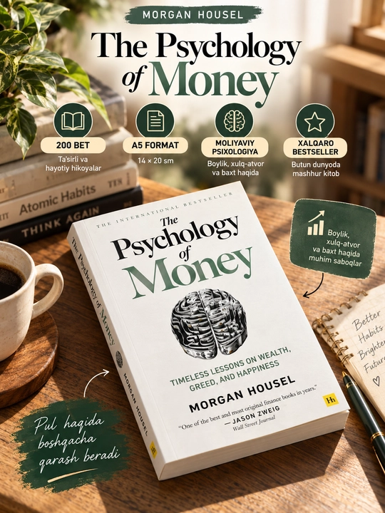 The Psychology of Money, Morgan Housel