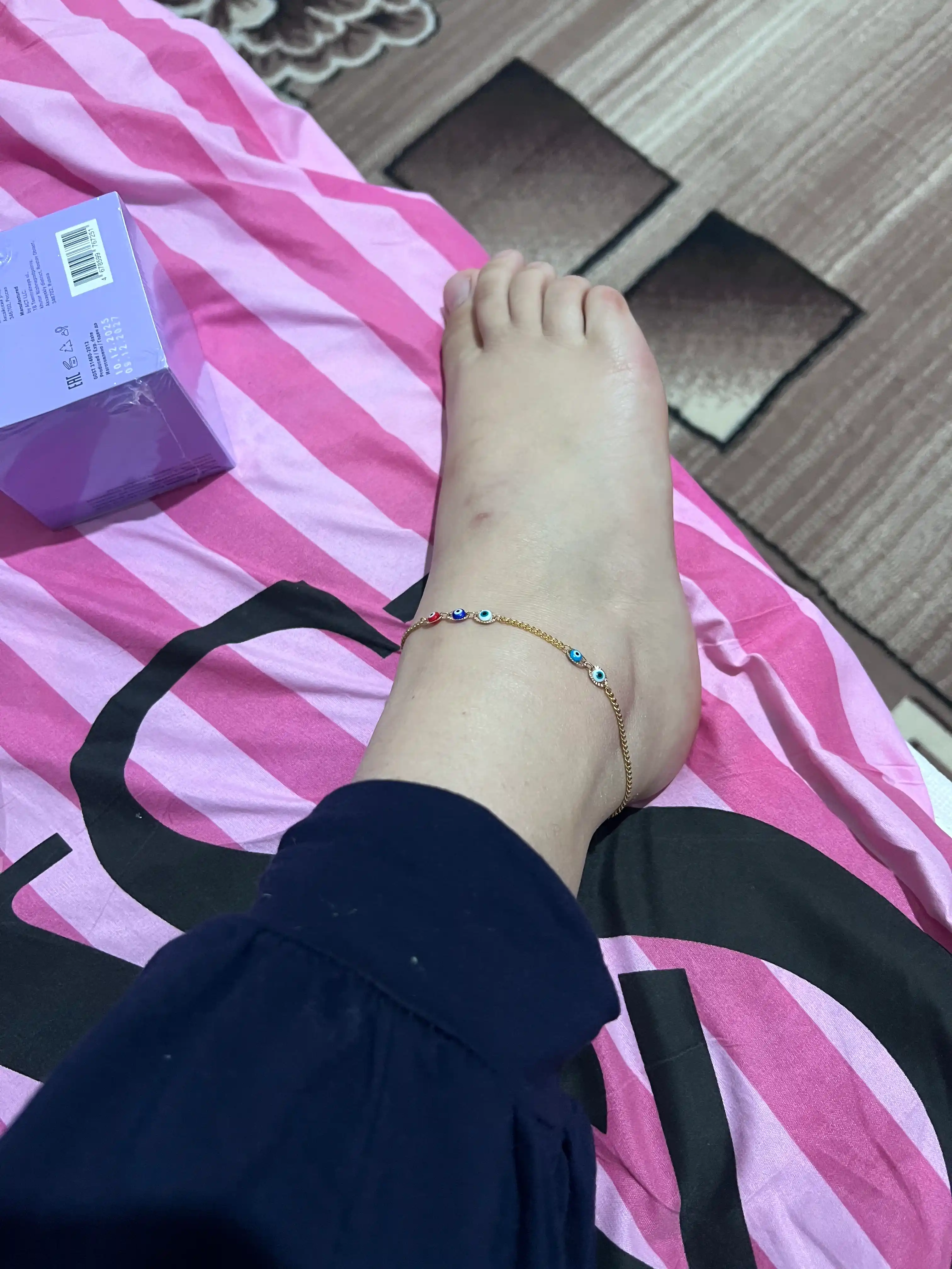 Oyoq uchun Xuping bilaguzuk anklet, bezakli kulon