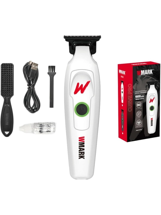 WMARK professional soch olish mashinasi va trimmer to‘plami,soqol olish,kantovka