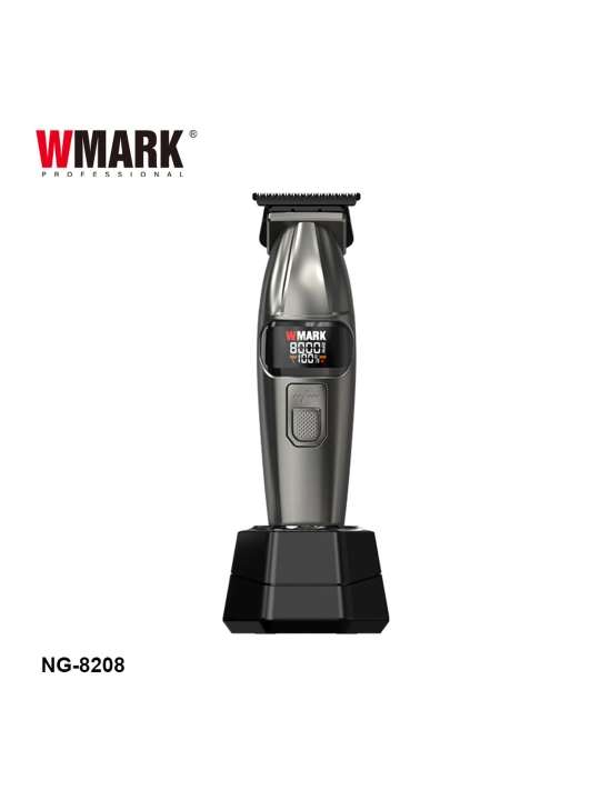WMARK professional soch olish mashinasi va trimmer to‘plami,soqol olish,kantovka