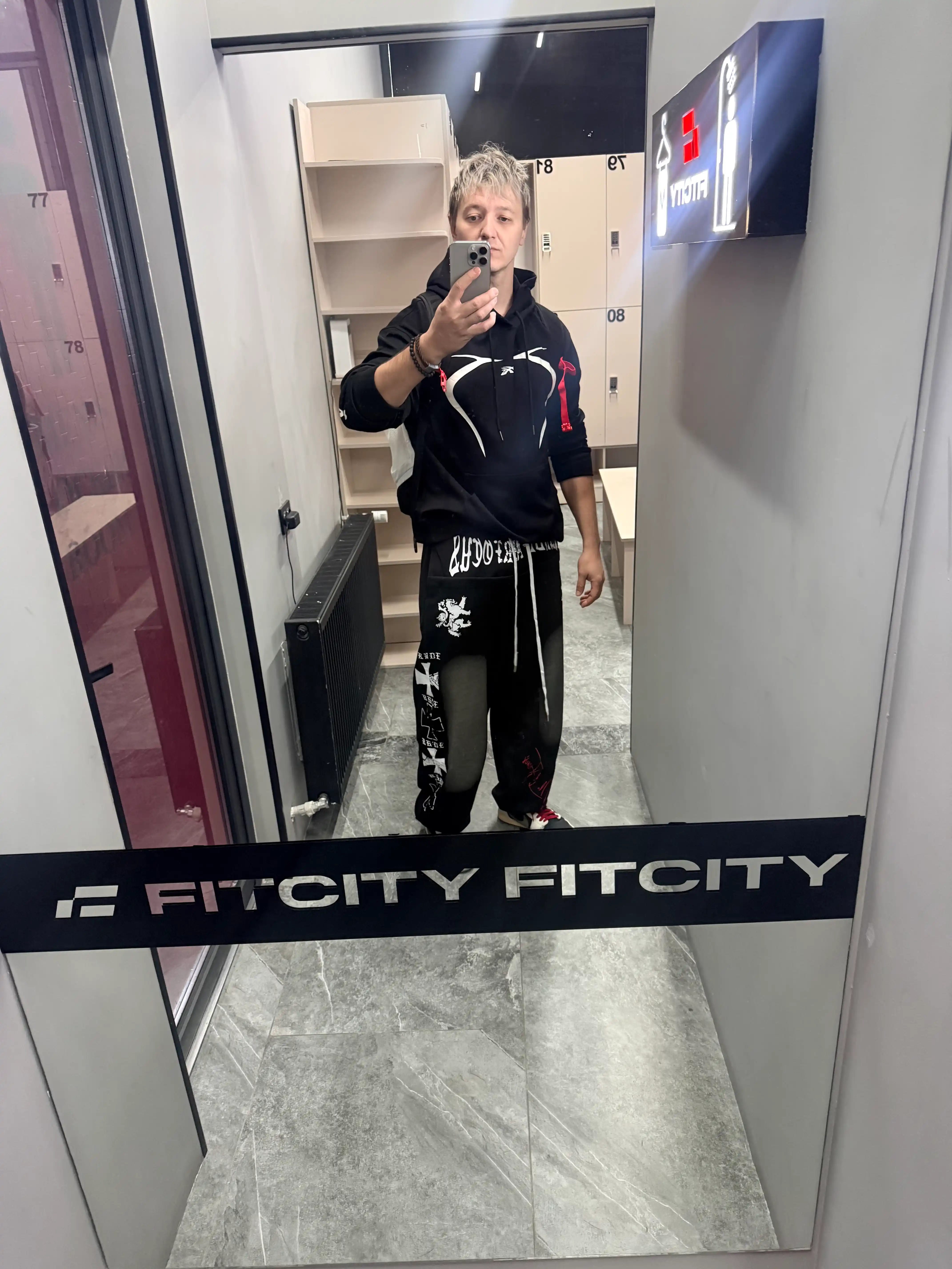 Ayollar uchun keng jogger shim Baggy trikotaj Y2K