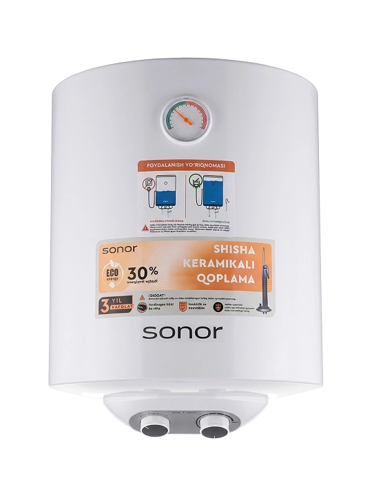 Водонагреватель Sonor SNR-V80WH03ME, для квартиры - 