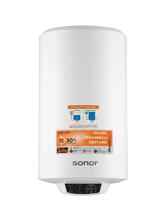 Водонагреватель Sonor SNR-V50WH08DG, для квартиры - 