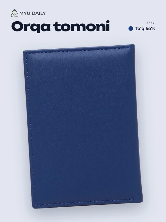 Pasport muqovasi, universal, eko-charmdan Passport Cover