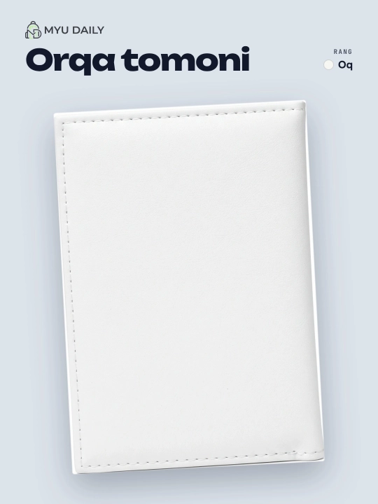 Pasport muqovasi, universal, eko-charmdan Passport Cover