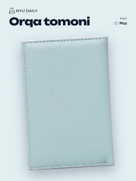 Pasport muqovasi, universal, eko-charmdan Passport Cover