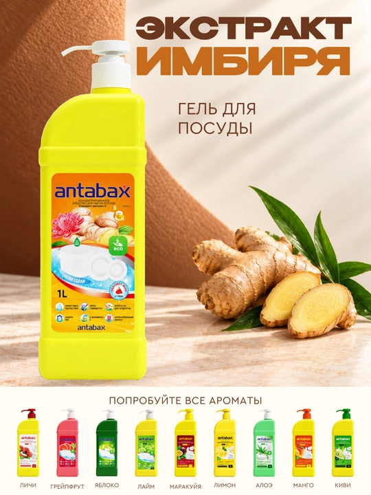 Antabax idish yuvish vositasi, konsentrlangan gel