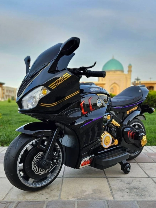Ikki g‘ildirakli ikki o‘rinli bolalar elektr mototsikli - 
