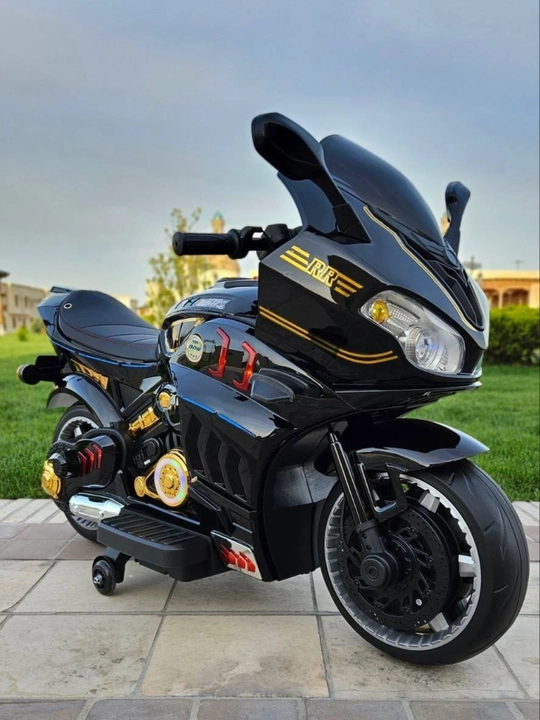 Ikki g‘ildirakli ikki o‘rinli bolalar elektr mototsikli