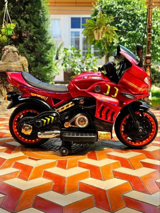 Ikki g‘ildirakli ikki o‘rinli bolalar elektr mototsikli