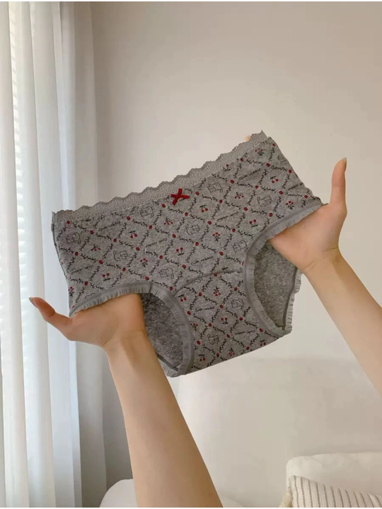 Набор женских хлопковых трусиков, 3 шт