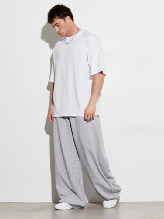 Erkaklar uchun keng bichimli sport shimlari, baggy oversize, kuzgi shimlar