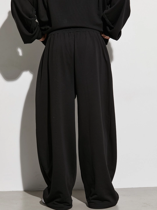Erkaklar uchun keng bichimli sport shimlari, baggy oversize, kuzgi shimlar