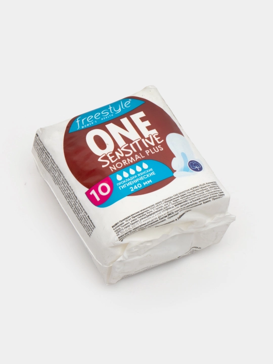 Ayollar gigiyenik qistirmalari FreeStyle ONE SENSITIVE NORMAL PLUS, 240 mm, 8 dona
