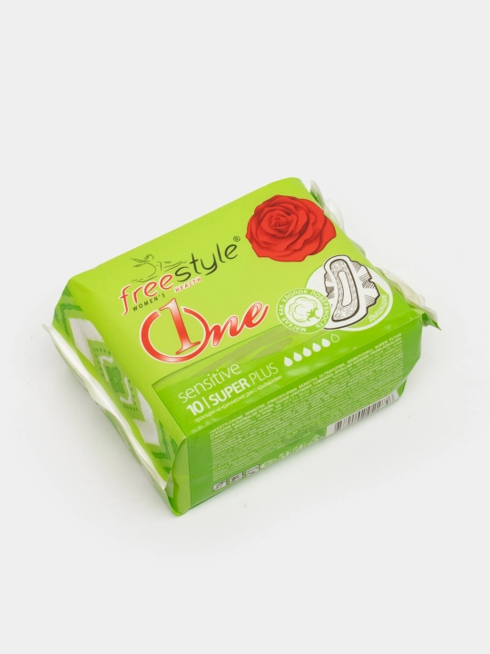 Ayollar gigiyenik prokladkalari Free Style One sensitive super, 10 dona