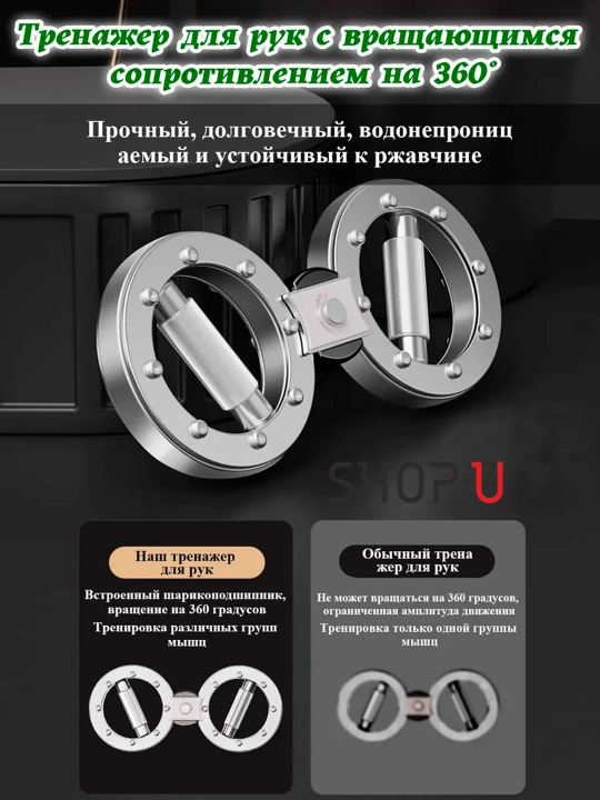 Тренажер Burn Machine для рук и плеч, вращательный силовой тренажер для всего тела