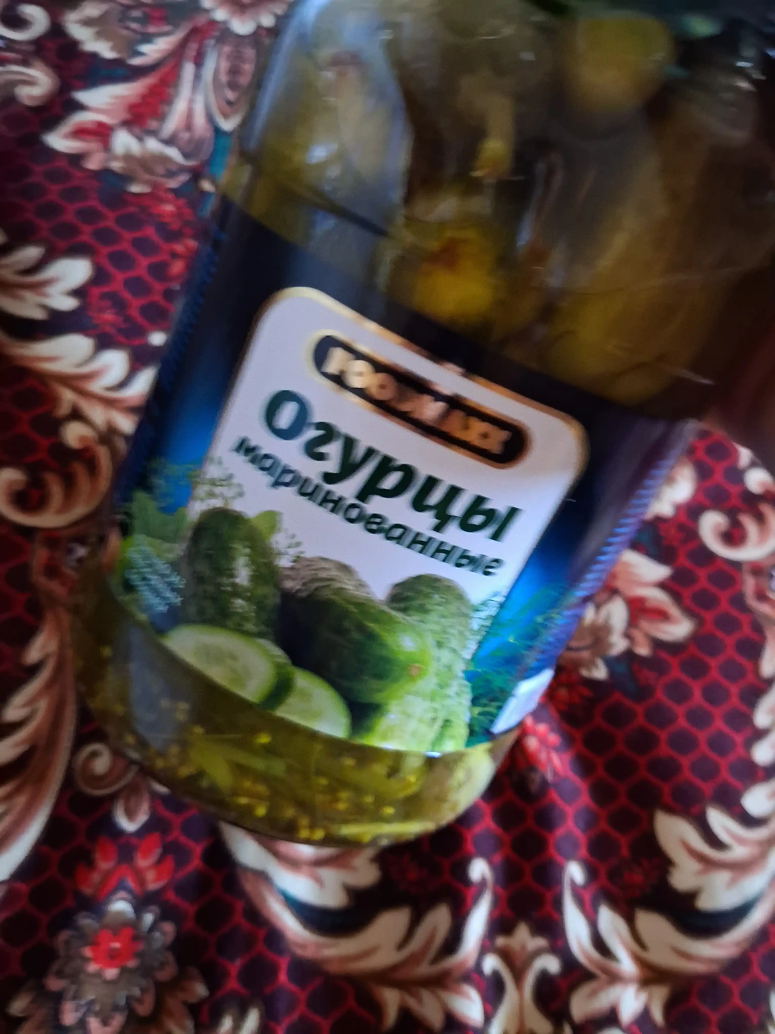 Огурцы (6-9см), маринованные, стеклобанки по 1 л