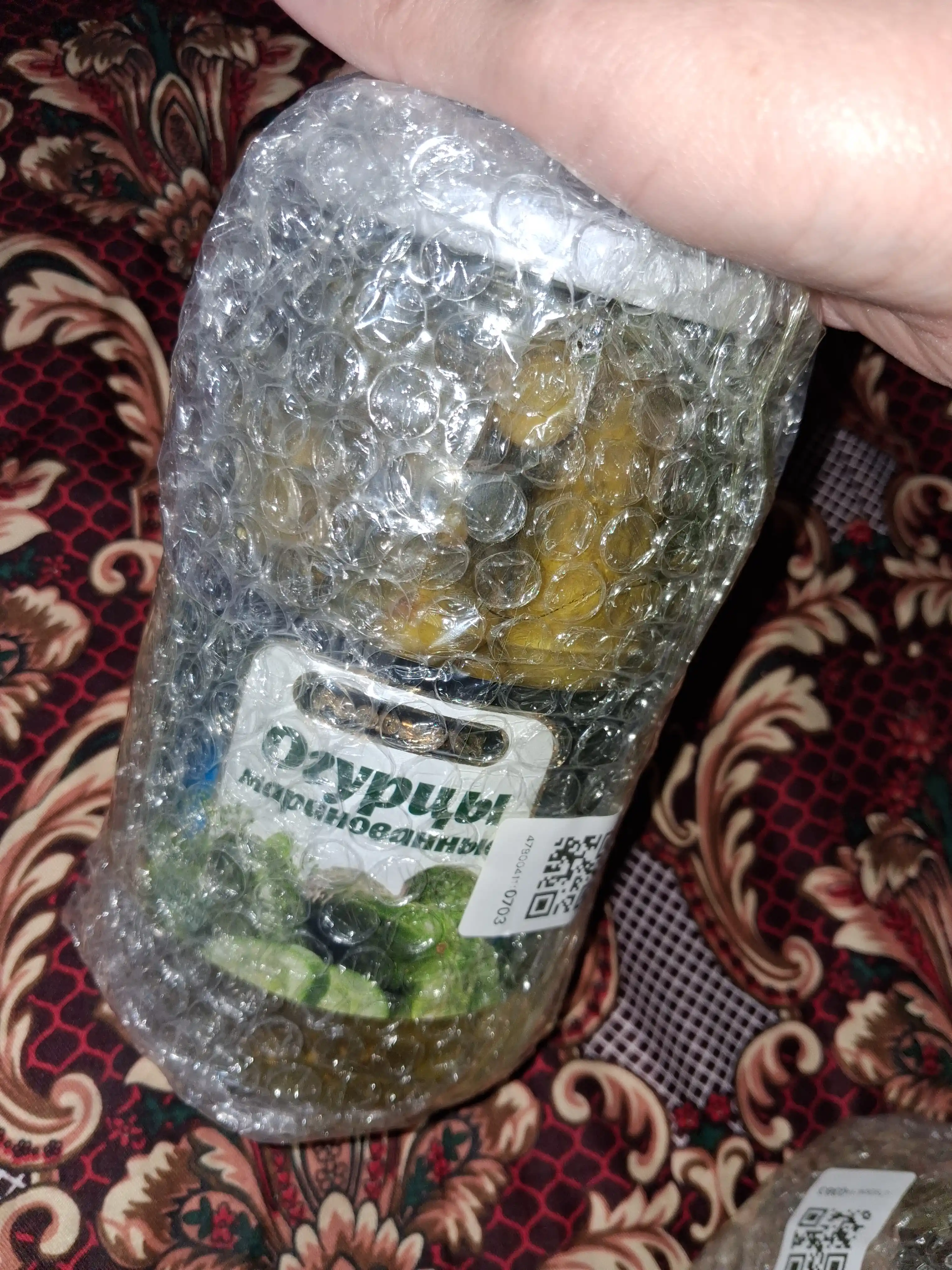 Огурцы (6-9см), маринованные, стеклобанки по 1 л