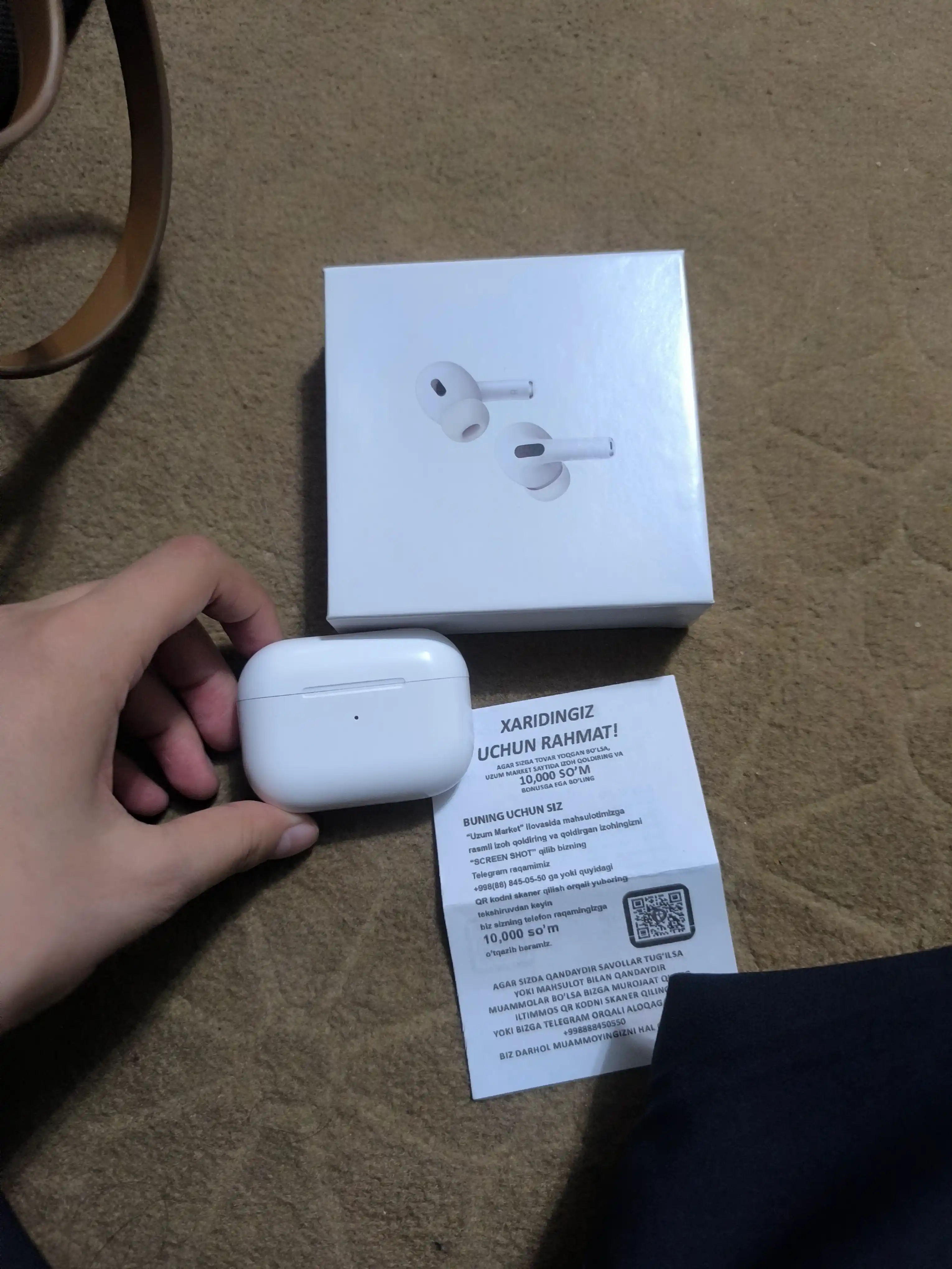 Наушники беспроводные Pods Pro, для iPhone и Android, сенсорные