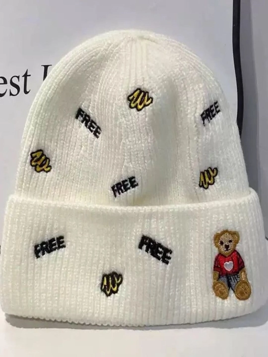 Ayollar uchun qishki trikotaj shapka, issiq, yumshoq, universal oʻlcham