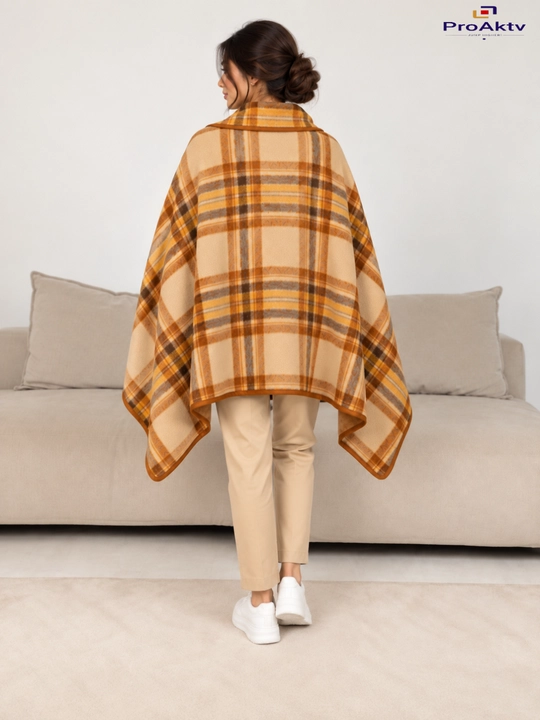 Pled yopinchiq,poncho 100x140, yumshoq va issiq tugmali pled, uy va divan uchun yopinchiq
