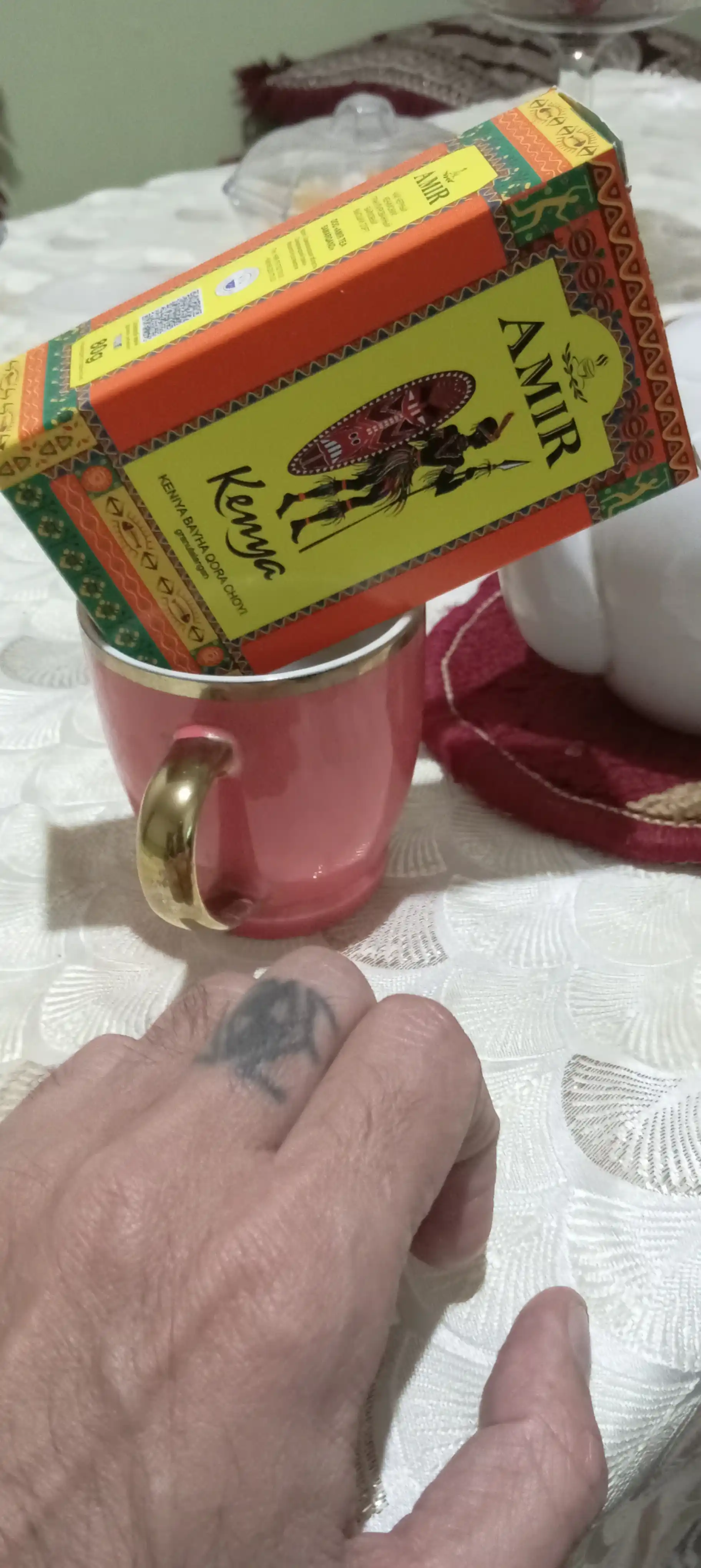 Амир чай черный Кения, гранулированный, 80 гр