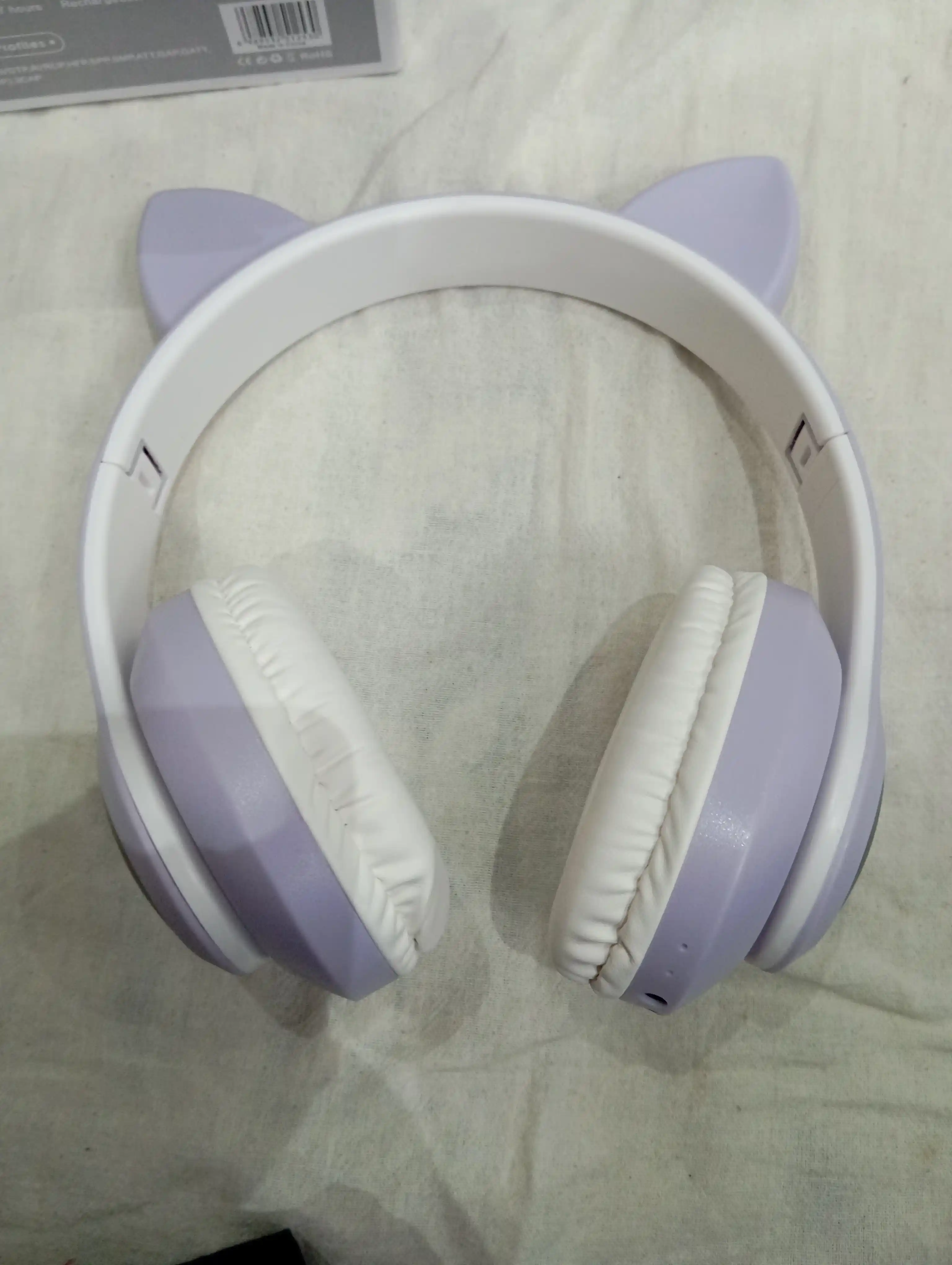 Bolalar uchun simsiz quloqchin Bluetooth mushuk quloqchali