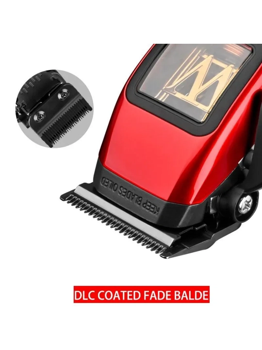 WMARK professional soch olish mashinasi va trimmer to‘plami,soqol olish,kantovka