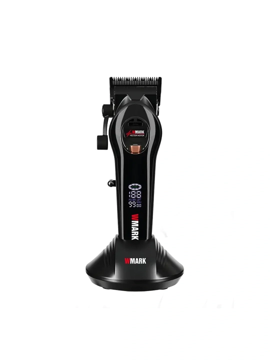 WMARK professional soch olish mashinasi va trimmer to‘plami,soqol olish,kantovka