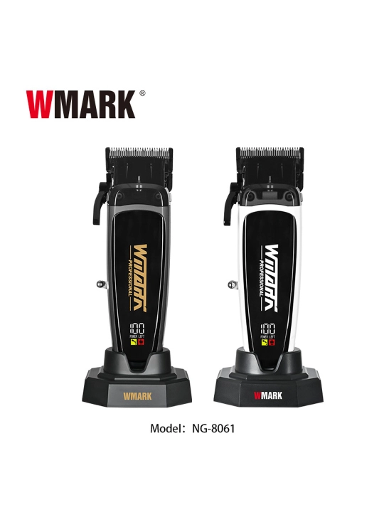 WMARK professional soch olish mashinasi va trimmer to‘plami,soqol olish,kantovka