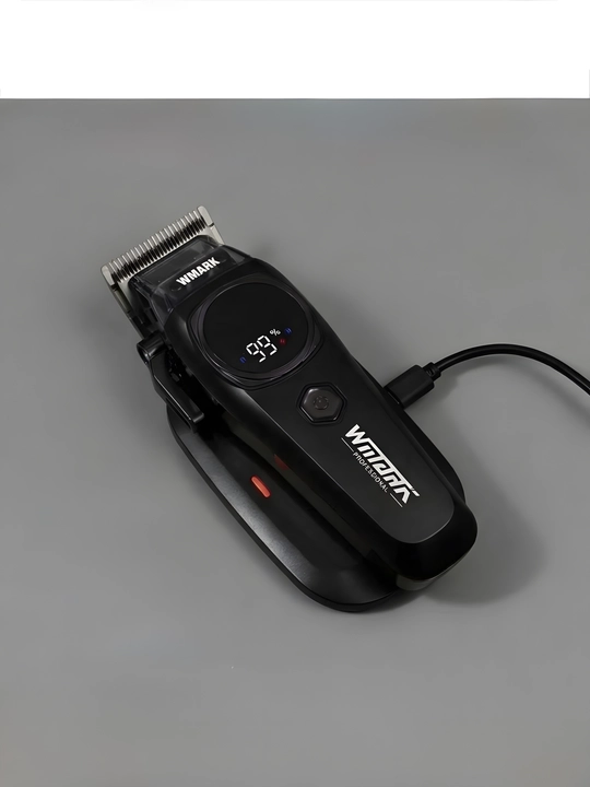 WMARK professional soch olish mashinasi va trimmer to‘plami,soqol olish,kantovka