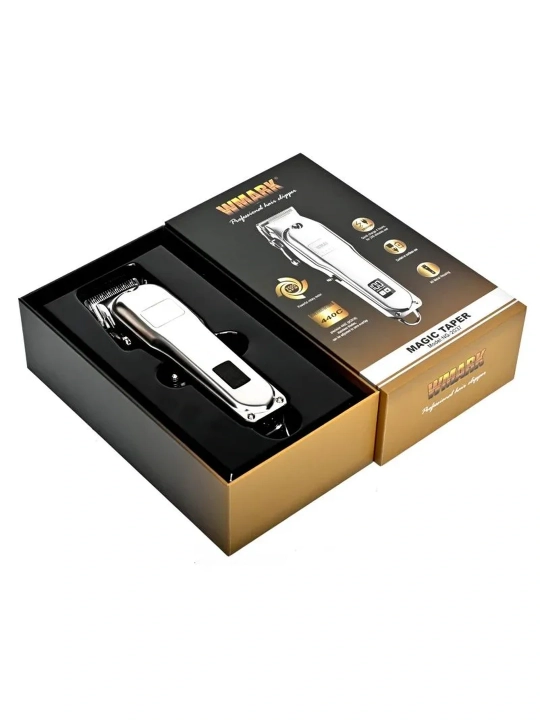 WMARK professional soch olish mashinasi va trimmer to‘plami,soqol olish,kantovka