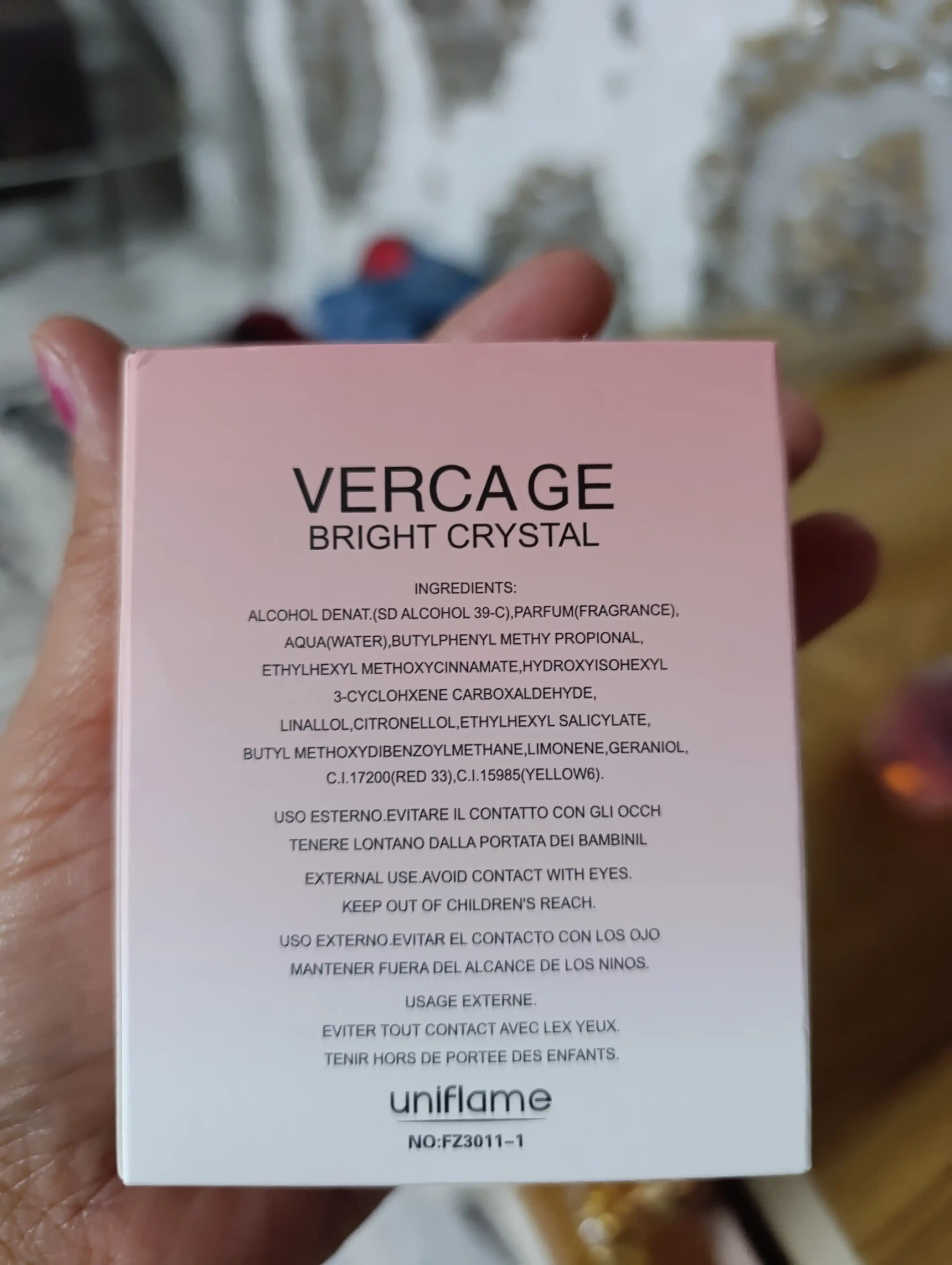 Парфюм Versage Bright Crystal для женщин, 50 мл
