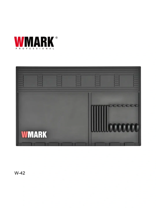 WMARK sartaroshlar uchun organayzer gilamcha , magnitli PVX gilamcha
