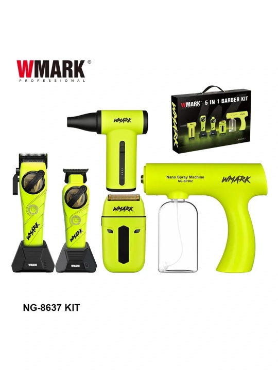 WMARK dan professional sartaroshlar uchun professional 4 ta 1 ta soch turmaklash to'plami