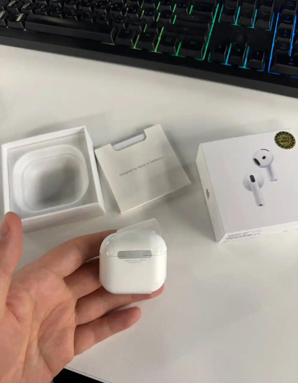 Беспроводные наушники 3-го поколения с анимацией, Bluetooth, для смартфонов всех типов