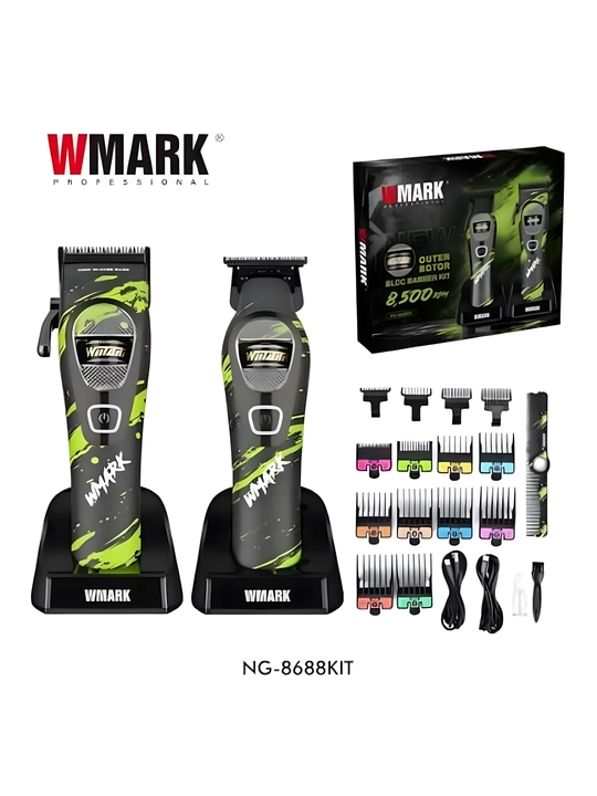 WMARK dan professional sartaroshlar uchun professional 2 ta 1 ta soch turmaklash to'plami