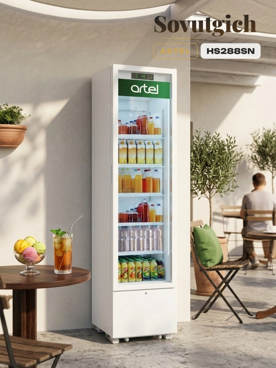 Artel HS 288SN displeyli muzlatgich