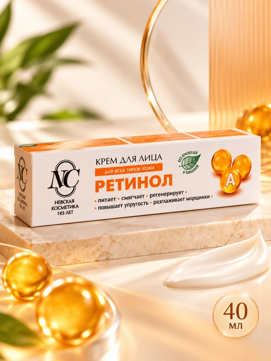 Крем для лица Невская Косметика Ретинол