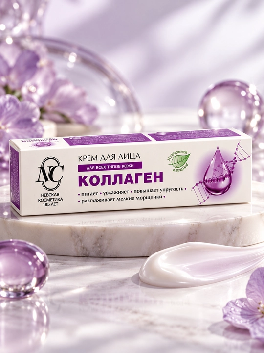 Крем для лица Невская Косметика Коллаген