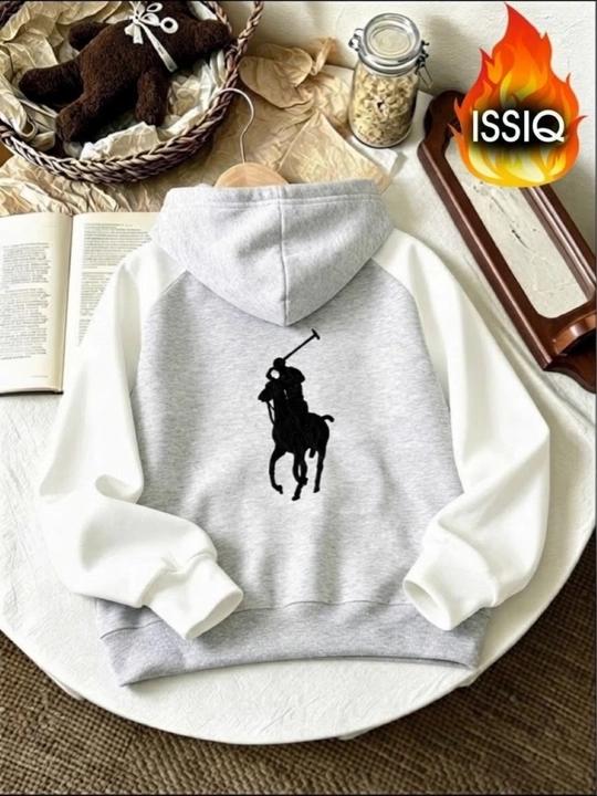 Худи Unisex Premium Polo (комбинированные рукава, хлопковая ткань)