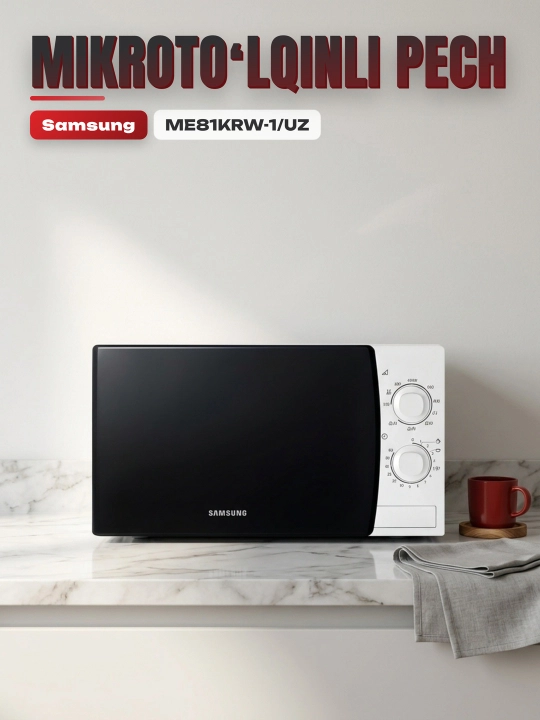 Mikroto'lqinli pech Samsung ME81KRW-1/UZ