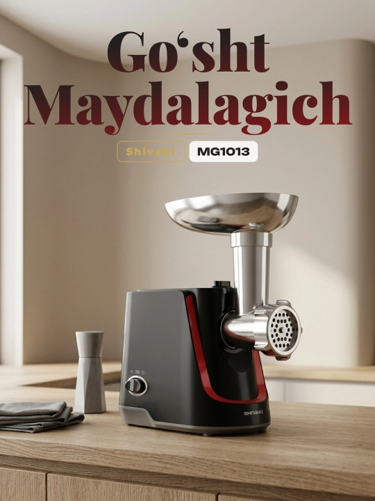 Shivaki MG 1013 elektr go'sht maydalagich